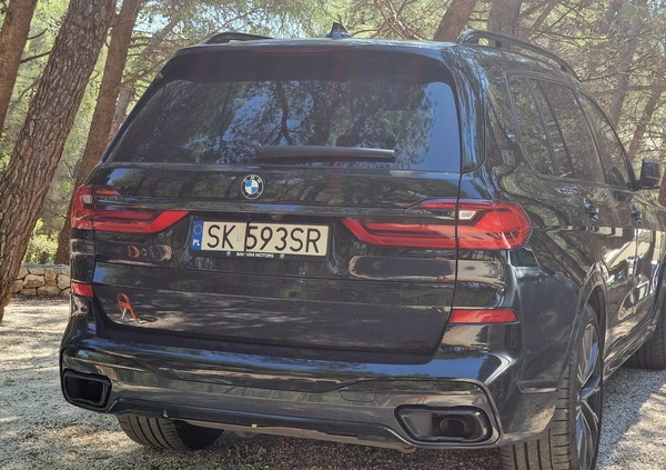 BMW X7 cena 405000 przebieg: 97183, rok produkcji 2020 z Zaklików małe 191